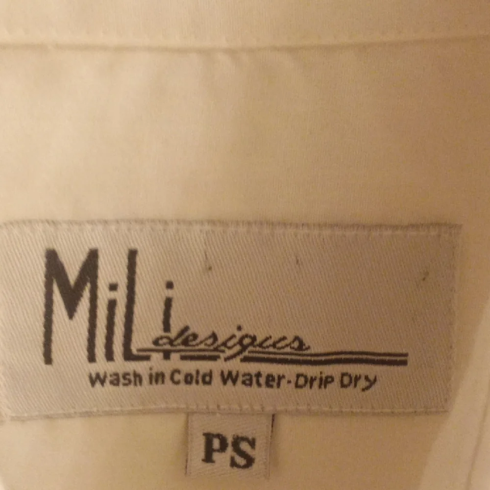 White Star Embellished Women Size PS Shirt HMBC X - Picture 12 of 13